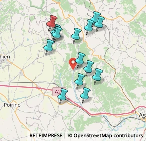 Mappa Strada Provinciale, 14014 Montafia AT, Italia (6.75467)