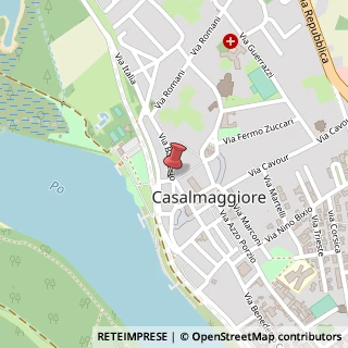 Mappa Vicolo Chiozzi, 26, 26041 Casalmaggiore, Cremona (Lombardia)