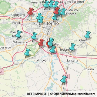Mappa Strada Carpice, 10024 Moncalieri TO, Italia (9.2885)