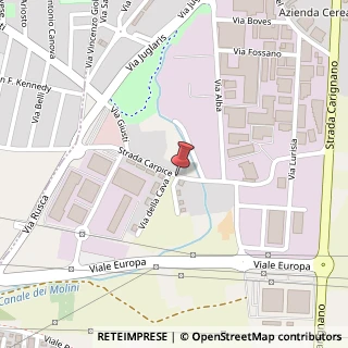 Mappa Via Pietraia, 1, 10024 Moncalieri, Torino (Piemonte)