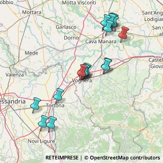 Mappa Via Lorenzo Angelini, 27058 Voghera PV, Italia (16.69353)