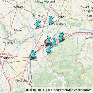 Mappa Via Lorenzo Angelini, 27058 Voghera PV, Italia (9.87077)