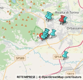 Mappa Via Galvani, 10045 Piossasco TO, Italia (2.6625)