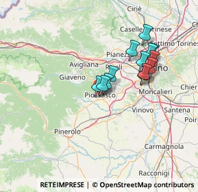 Mappa Via Galvani, 10045 Piossasco TO, Italia (11.81692)