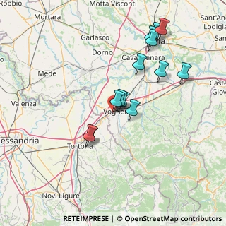 Mappa Via Luigi Carena, 27058 Voghera PV, Italia (13.93)