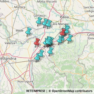 Mappa Via Luigi Carena, 27058 Voghera PV, Italia (9.887)
