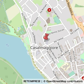 Mappa Via Giovanni Favagrossa, 10, 26041 Casalmaggiore, Cremona (Lombardia)