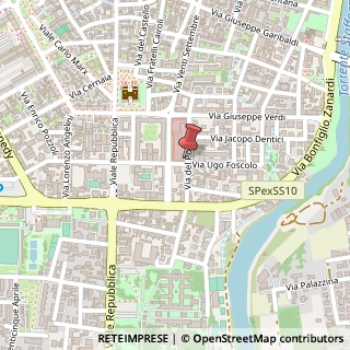 Mappa Via Ugo Foscolo, 10, 27058 Voghera, Pavia (Lombardia)