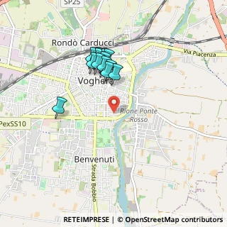 Mappa Via Zanardi Bonfiglio, 27058 Voghera PV, Italia (0.80462)