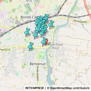 Mappa Via Zanardi Bonfiglio, 27058 Voghera PV, Italia (0.771)