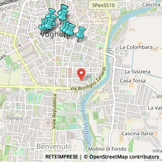 Mappa Via Zanardi Bonfiglio, 27058 Voghera PV, Italia (0.74083)