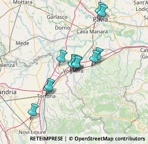 Mappa Via Zanardi Bonfiglio, 27058 Voghera PV, Italia (11.1675)