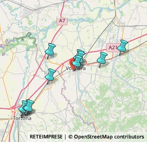 Mappa Piazzale Enrico Fermi, 27058 Voghera PV, Italia (8.01636)