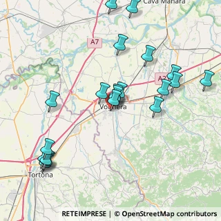 Mappa Via Curie Maria e Pietro, 27058 Voghera PV, Italia (9.037)