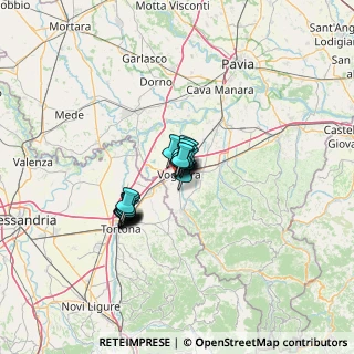 Mappa Via Curie Maria e Pietro, 27058 Voghera PV, Italia (7.89)