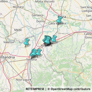 Mappa Via Curie Maria e Pietro, 27058 Voghera PV, Italia (6.29)