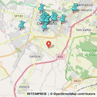 Mappa SP per Candiolo, 10043 Orbassano TO (2.51)