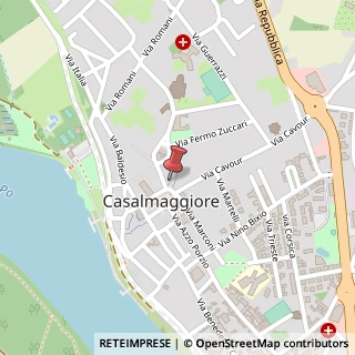 Mappa Piazza Garibaldi, 54, 26041 Casalmaggiore, Cremona (Lombardia)