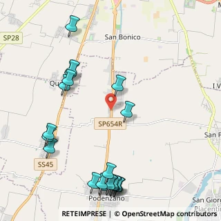 Mappa Via L.Cherubini, 29027 Podenzano PC, Italia (2.73)