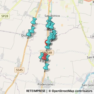 Mappa Via L.Cherubini, 29027 Podenzano PC, Italia (1.3245)