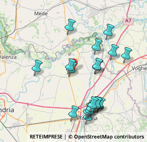 Mappa Via S. Vigilio, 15045 Sale AL, Italia (8.321)