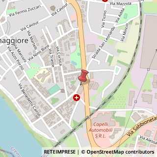 Mappa Via Achille Grandi, 28, 26041 Casalmaggiore, Cremona (Lombardia)