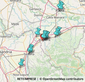 Mappa Via Luigi Boselli, 27058 Voghera PV, Italia (11.26)