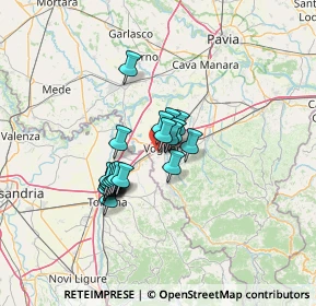 Mappa Via Luigi Boselli, 27058 Voghera PV, Italia (9.2855)