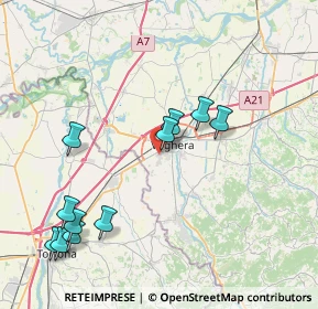 Mappa Via Luigi Boselli, 27058 Voghera PV, Italia (8.94273)