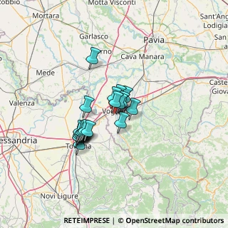 Mappa Via Pareto Vilfredo, 27058 Voghera PV, Italia (9.4765)