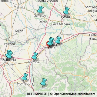 Mappa Via Pareto Vilfredo, 27058 Voghera PV, Italia (18.6475)