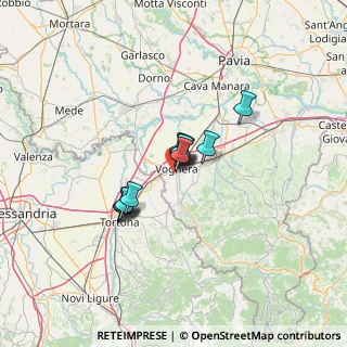 Mappa Via Pareto Vilfredo, 27058 Voghera PV, Italia (8.2225)