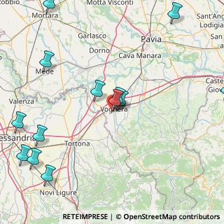 Mappa Via Pareto Vilfredo, 27058 Voghera PV, Italia (22.23462)