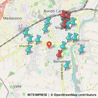 Mappa Via Pareto Vilfredo, 27058 Voghera PV, Italia (1.062)