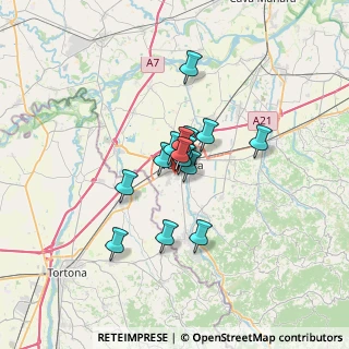 Mappa Via Don Lorenzo Milani, 27058 Voghera PV, Italia (4.11333)
