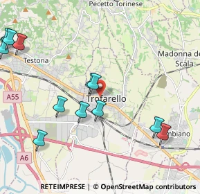 Mappa Via Romita, 10028 Trofarello TO, Italia (2.68714)