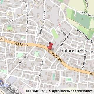 Mappa Via Torino, 116, 10028 Trofarello, Torino (Piemonte)