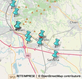 Mappa Via Romita, 10028 Trofarello TO, Italia (4.08)