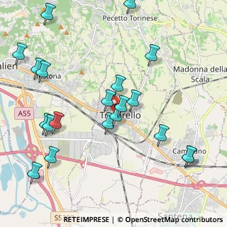 Mappa Via Romita, 10028 Trofarello TO, Italia (2.419)