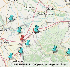 Mappa Via Boselli, 27058 Voghera PV, Italia (17.64917)