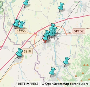 Mappa Via Boselli, 27058 Voghera PV, Italia (3.92)