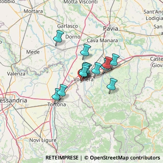 Mappa Via Don Lorenzo Milani, 27058 Voghera PV, Italia (8.48154)