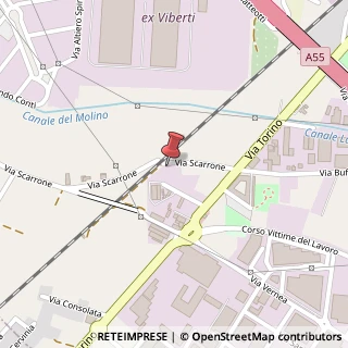 Mappa Via Scarrone, 13, 10042 Nichelino, Torino (Piemonte)