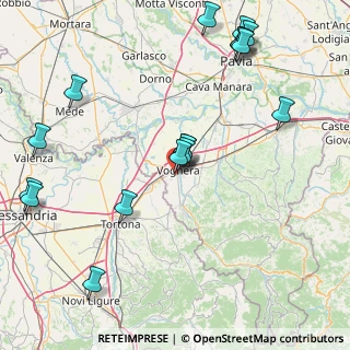 Mappa Via Achille Grandi, 27058 Voghera PV, Italia (20.16529)