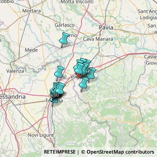 Mappa Via Achille Grandi, 27058 Voghera PV, Italia (9.5285)
