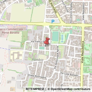 Mappa Via Achille Grandi, 6, 27058 Voghera, Pavia (Lombardia)