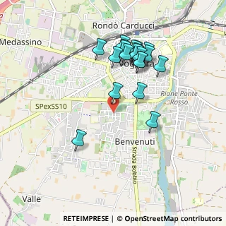 Mappa Via Achille Grandi, 27058 Voghera PV, Italia (0.909)