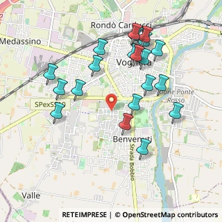 Mappa Via Achille Grandi, 27058 Voghera PV, Italia (1.0245)