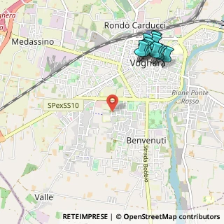 Mappa Via Don Lorenzo Milani, 27058 Voghera PV, Italia (1.21833)
