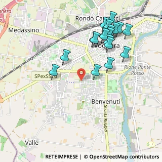 Mappa Via Don Lorenzo Milani, 27058 Voghera PV, Italia (1.1275)